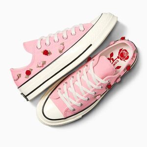 NEW Women's CONVERSE Chuck 70 Roses Heart A13649C Valentine's Day A09113C Shoes